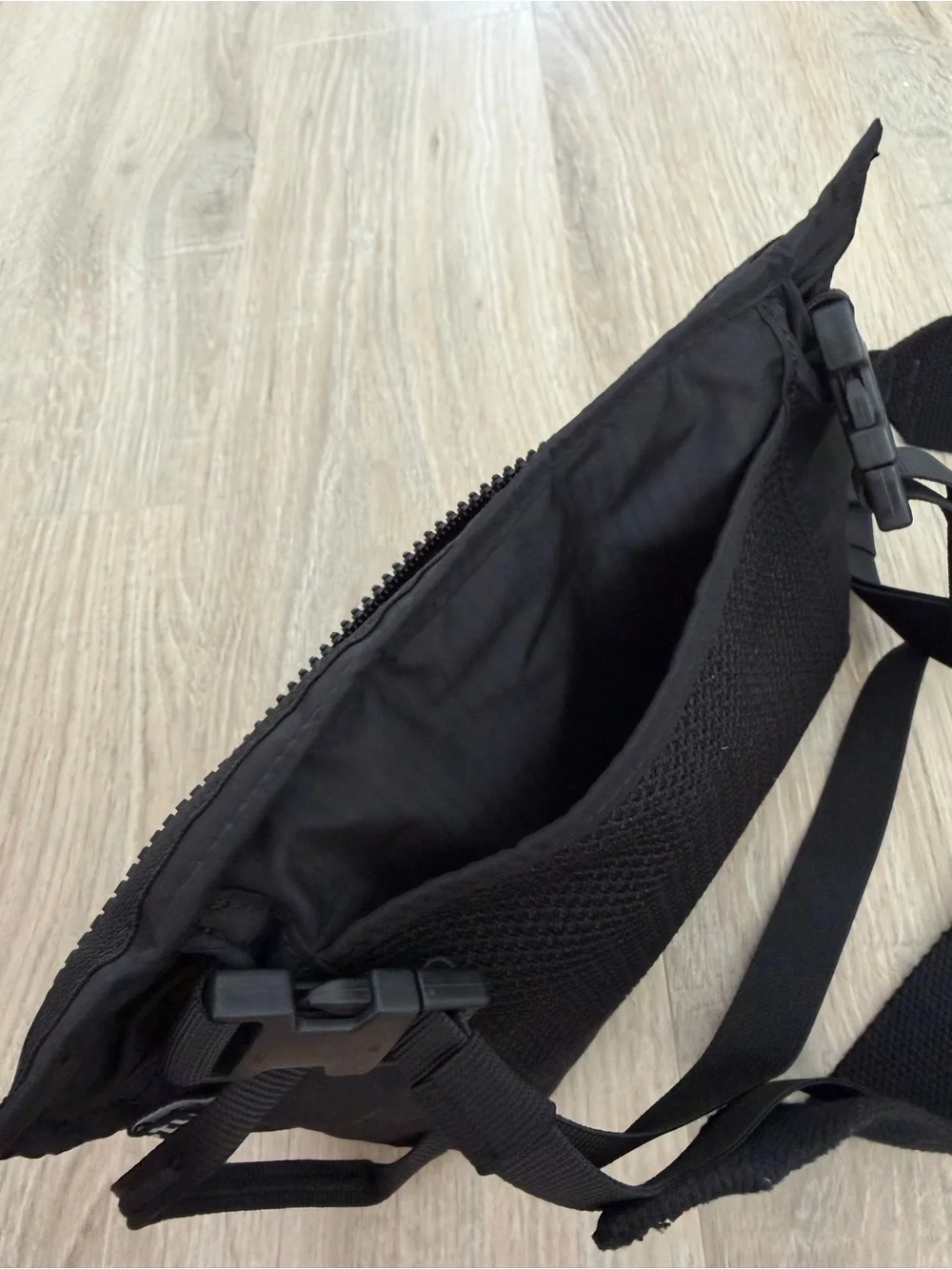 Acne Studios Black Nylon Crossbody Bag